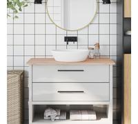 Wastafelblad 100x50x1,5 cm massief beukenhout355985