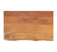 vidaXL Comptoir de Salle de Bain 110x60x2,5 cm rectangulaire Acacia, comptoir en Bois, Dessus de Vasque de Salle de Bain, comptoir de Vasque de Salle de Bain