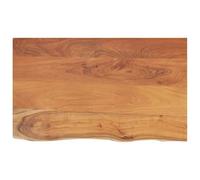 vidaXL Comptoir de salle de bain 90x60x2,5 cm rectangulaire en acacia