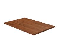 vidaXL Comptoir de salle de bain Marron foncÃ© 60x40x1,5 cm Bois traitÃ©