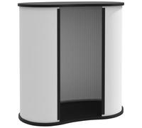vidaXL Comptoir d'exposition Pliable 90x48x93 cm Bois d'ingénierie, Stand de, présentoir de, comptoir d'accueil