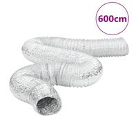 vidaXL Conduit de ventilation aluminium 6 m Ø12,5 cm