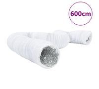 vidaXL Conduit de ventilation aluminium et PVC 6 m Ø20 cm