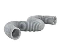 vidaXL Conduit d'échappement PVC 6 m Ø12,5 cm, conduit d'évacuation, conduit d'air flexible, tuyau d'échappement flexible, conduit flexible
