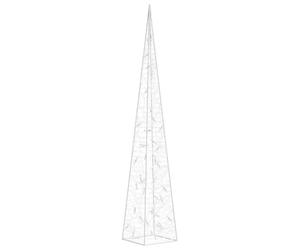 vidaXL Cône Lumineux décoratif à LED Acrylique Blanc Froid 90 cm