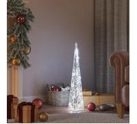 vidaXL Cône Lumineux Décoratif à LED Décoration de Noël Vacances de Noël Jardin Patio Extérieur Salon Chambre Acrylique 328956