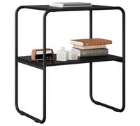 vidaXL Console en chêne noir 100 x 42,5 x 70 cm