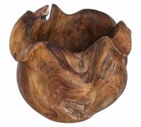 vidaXL Corbeille à fruits JEPARA Marron Teck Ø 35 cm