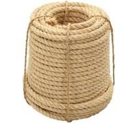 vidaXL Corde 100 % en sisal 16 mm 50 m Beige G