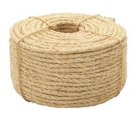 vidaXL Corde 100 % en sisal 8 mm 100 m