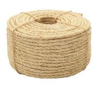 vidaXL Corde 100 % en sisal 8 mm 500 m Beige G