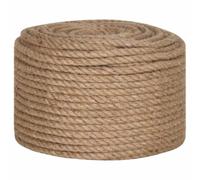 vidaXL Corde en jute 100% 10 mm x 100 m écologique et durable
