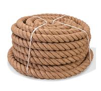 vidaXL Corde 100% jute 14 mm 250 m Marron