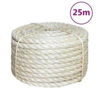 vidaXL Corde 100 % sisal – Ø 12 mm, 25 m – Beige