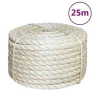 vidaXL Corde 100 % sisal – Ø 12 mm, 25 m – Beige