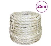 vidaXL Corde 100 % sisal 14 mm 25 m