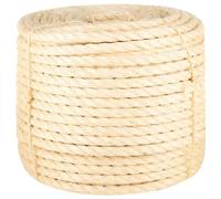 vidaXL Corde 100 % sisal 14 mm 25 m