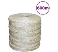 vidaXL Corde 155001 100 % sisal 2 mm 600 m Beige G