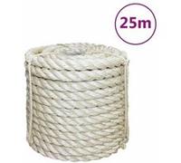 vidaXL Corde 100 % sisal 20 mm 25 m