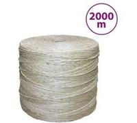 Corde 100 % sisal 3 mm 2000 m 155007