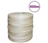 vidaXL Corde torsadée 100% sisal 3 mm 400 m