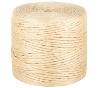 vidaXL Corde 100% sisal 4 mm 100 m, Corde de sisal, Ficelle de sisal, Corde en sisal, Corde de Chanvre, Corde torsadée, Corde à Nouer
