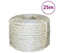 vidaXL Corde 100 % sisal 6 mm 25 m