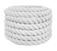 vidaXL Corde Blanc 3 x 3 x 1000 cm Coton 42011878