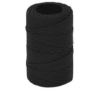 vidaXL Corde de bateau Noir complet 2 mm 100 m Polypropylène