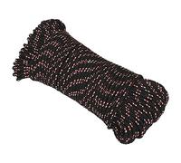 vidaXL Corde de Bateau Corde de Levage Câble d'Amarrage Ancrage Navire Lignes de Gréement Corde à Linge Noir 4 mm 100 m Polypropylène