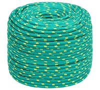vidaXL Corde de Bateau Vert 8 mm 25 m Polypropylène
