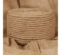 Corde de jute 25 m de long 12 mm d'épaisseur 153753