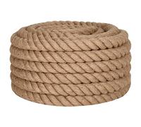 vidaXL Corde de Jute 5 m de Long 40 mm d'épaisseur