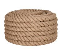 vidaXL Corde de Jute 5 m de Long 40 mm d'épaisseur