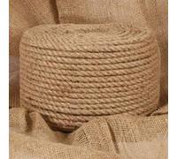 Corde de jute 50 m de long 12 mm d'épaisseur 153754