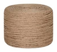 vidaXL Corde de jute 50 m 6 mm Beige 153739 – Corde pour bricolage et jardinage