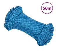 vidaXL Corde de Travail, Ficelle d'Emballage, Fil de Macramé, Corde de Bricolage Jardinage Jardin Atelier, Bleu 3 mm 50 m Polypropylène Bleu https://www.fnac.com/mp49781427/vidaXL-Corde-de-travail-bleu-3-mm-50-m-polypropylene/w-4?oref=198378b2-dff7-72f3-b3d1-9401b2ace030