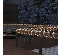vidaXL Cordon lumineux avec 120 LED Blanc chaud 5 m PVC 343306