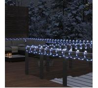 Cordon Lumineux avec 120 LED Décoration de Noël Ornement de Vacances Décoration de Fête Salle de Séjour Intérieur Blanc Froid 5 m PVC