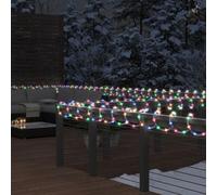 vidaXL Cordon lumineux avec 1200 LED Multicolore 50 m PVC