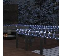 Cordon Lumineux avec 480 LED Décoration de Noël Ornement de Vacances Décoration de Fête Salle de Séjour Intérieur Blanc Froid 20 m PVC