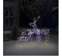 vidaXL Cordon lumineux de Noël 3 pcs Rennes 229 LED