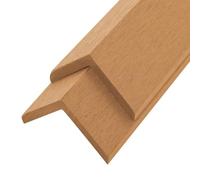 vidaXL Cornière de terrasse 5 pcs WPC 170 cm Couleur Teck