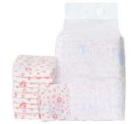 Vidaxl Couche Jetable Pour Chienne 30 Pcs Blanc S