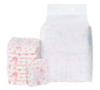 Vidaxl Couche Jetable Pour Chienne 50 Pcs Blanc Xs