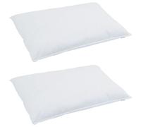 vidaXL Couette 3 pcs Blanc 200 x 200 cm Bas