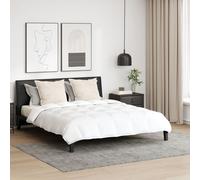 vidaXL Couette 3 pcs Blanc 240 x 200 cm Bas