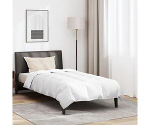 vidaXL Couette Autre avec oreiller 2 pcs Blanc 155 x 220 cm Bas