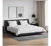 vidaXL Couette avec oreiller 3 pcs Blanc Microfibre 3378131