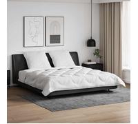 vidaXL Couette avec Oreillers avec oreiller 3 pcs Blanc Microfibre 3378107